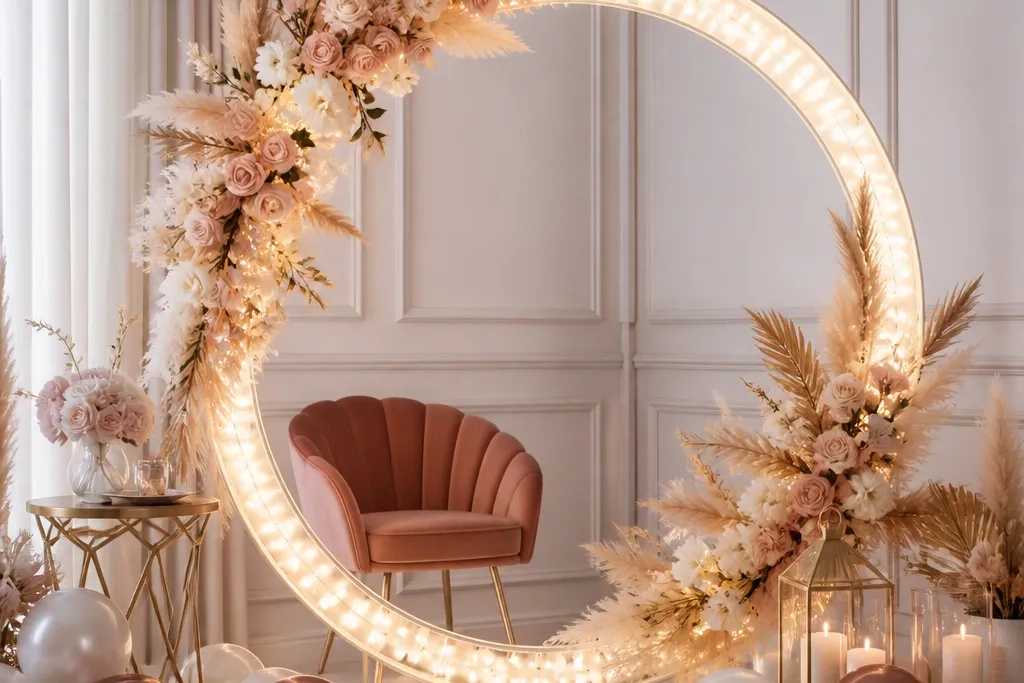 Bride to Be Decoration Ideas With Lights