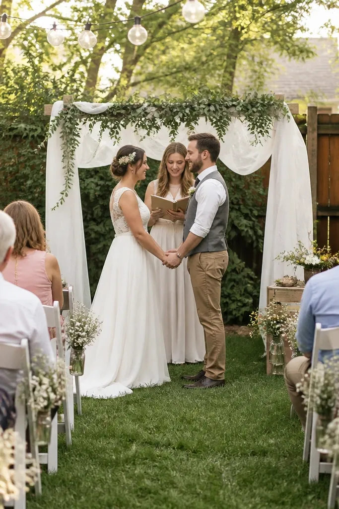 Cheap Backyard Wedding Ideas on a Budget