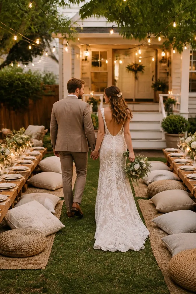 Cozy Backyard Wedding Ideas for a Warm and Inviting Feel