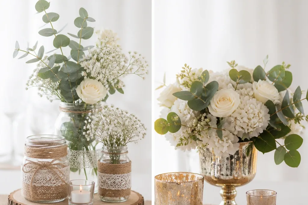 Diy vs store bought wedding decor compared for wedding crafts diy