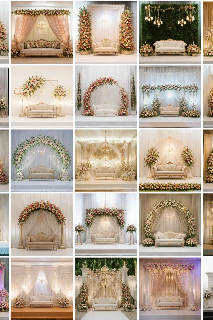 25 Elegant Wedding Stage Decoration Ideas