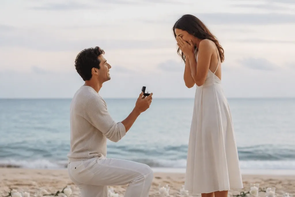 Quick easy beach proposal ideas you can plan fast