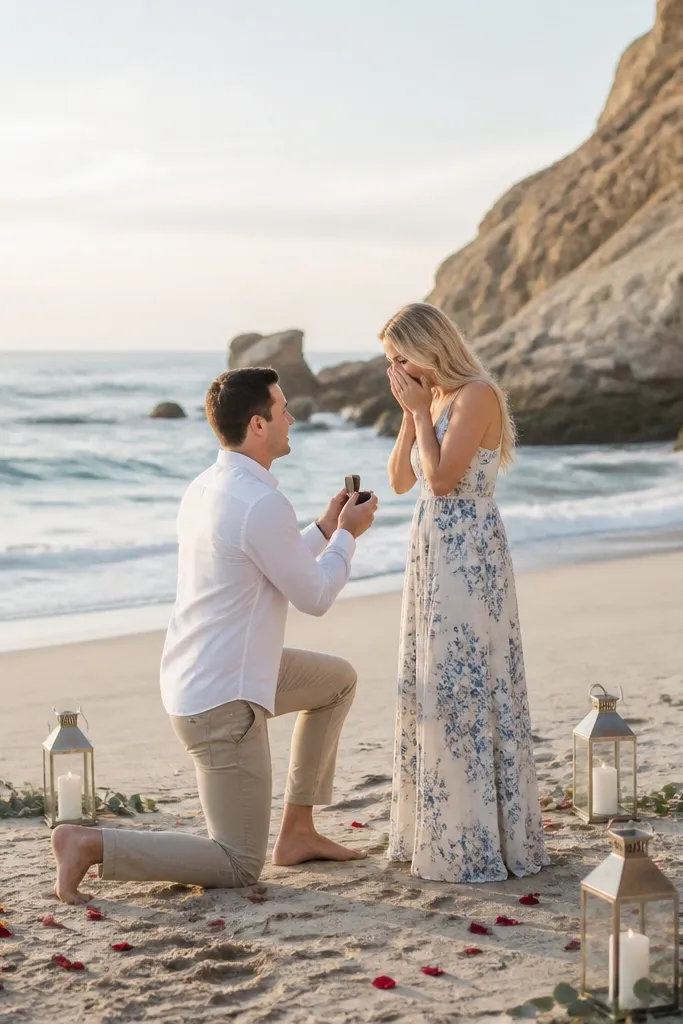 Quick easy beach proposal ideas you can plan fast