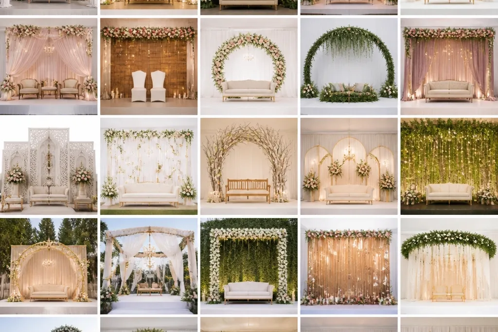 25 Simple Wedding Stage Decoration Ideas