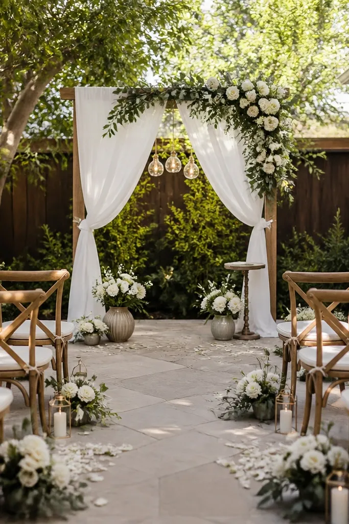 Small Backyard Wedding Ideas for a Compact Setup