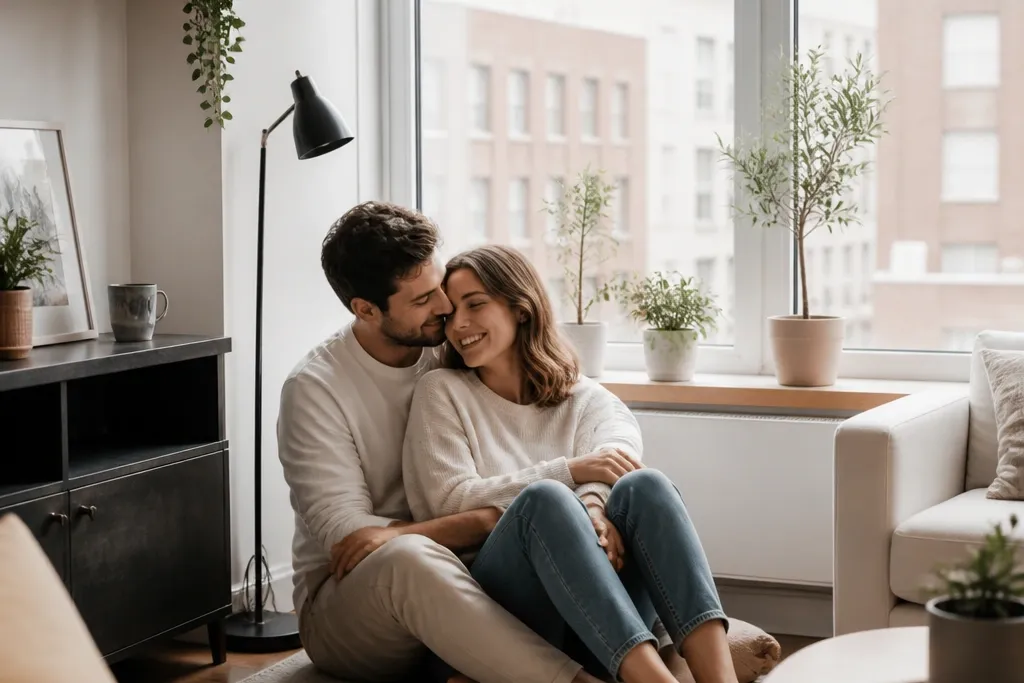 Small Space Apartment Save the Date Ideas