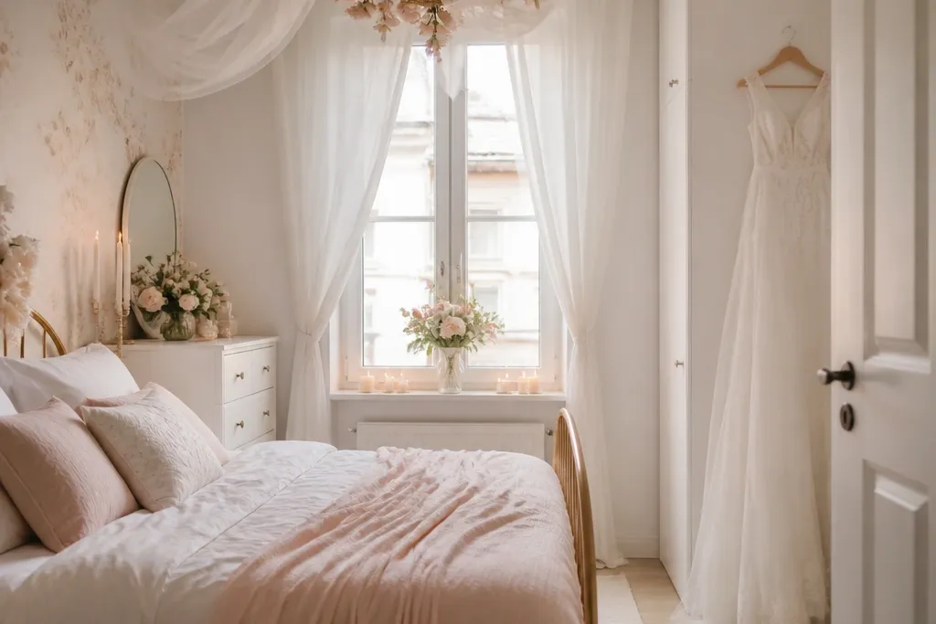 Dreamy Bride Room Decoration Ideas for Small Spaces