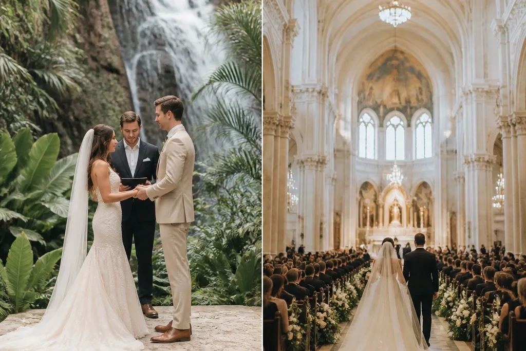 Small wedding ideas vs big wedding