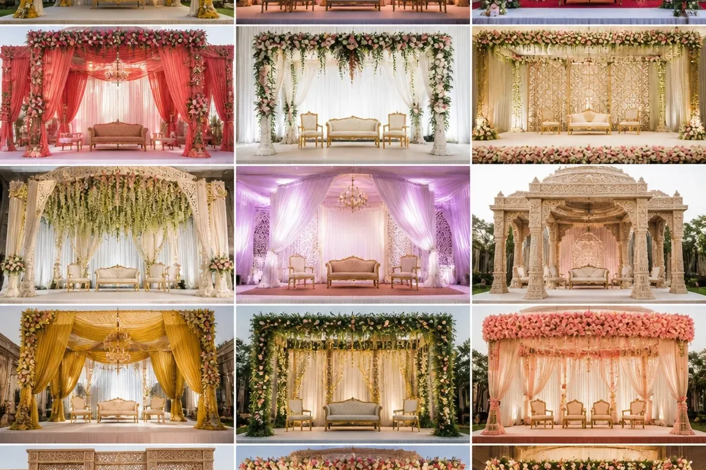 20 Stunning Indian Wedding Stage Decoration Ideas
