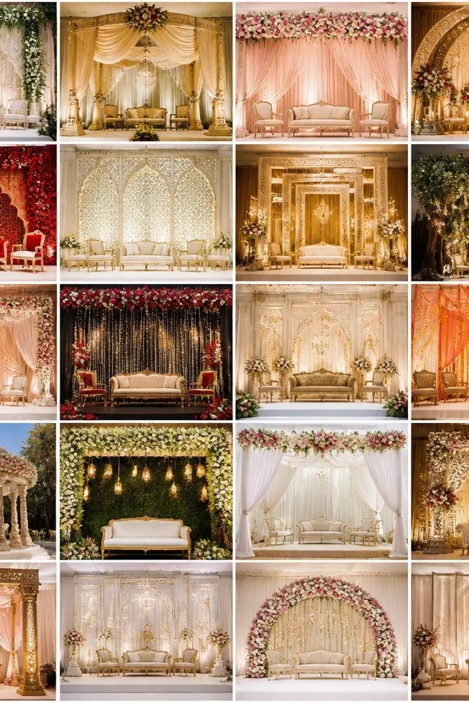 20 Stunning Indian Wedding Stage Decoration Ideas