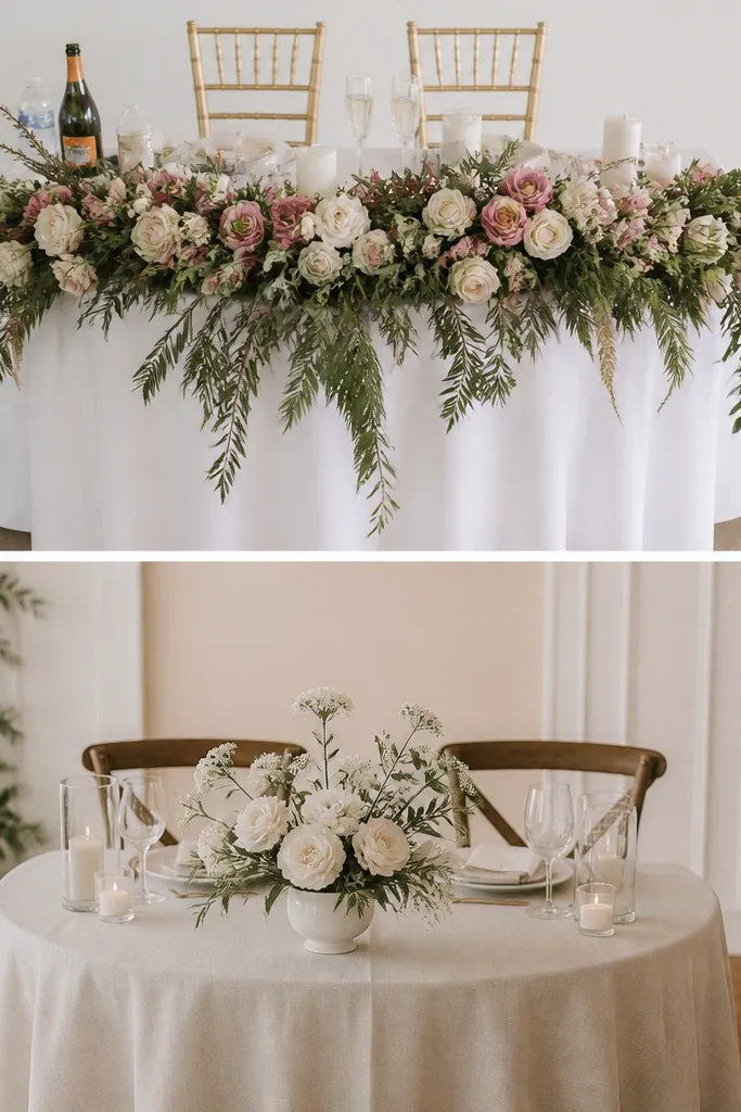 Sweetheart table wedding mistakes to avoid