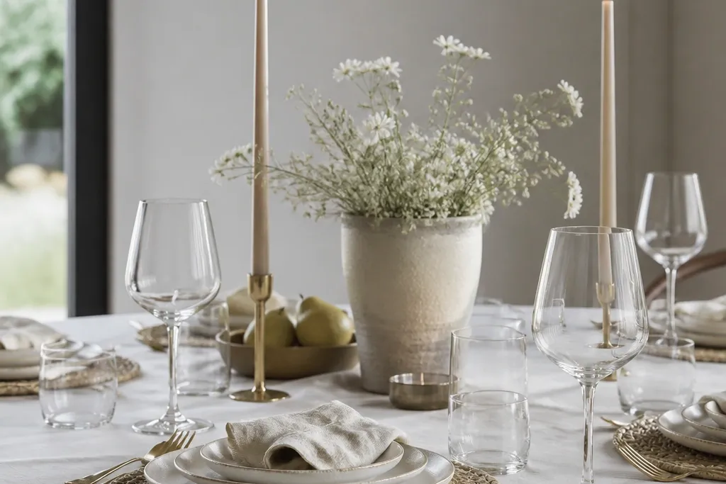 Things I'd do differently for table settings