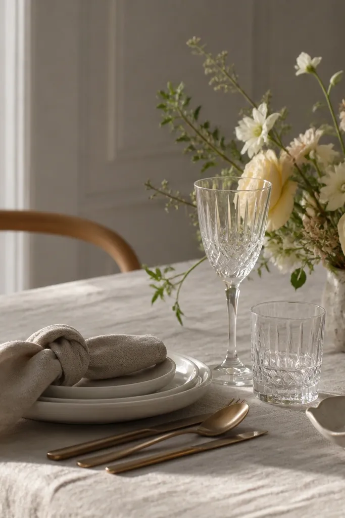 Things I'd do differently for table settings