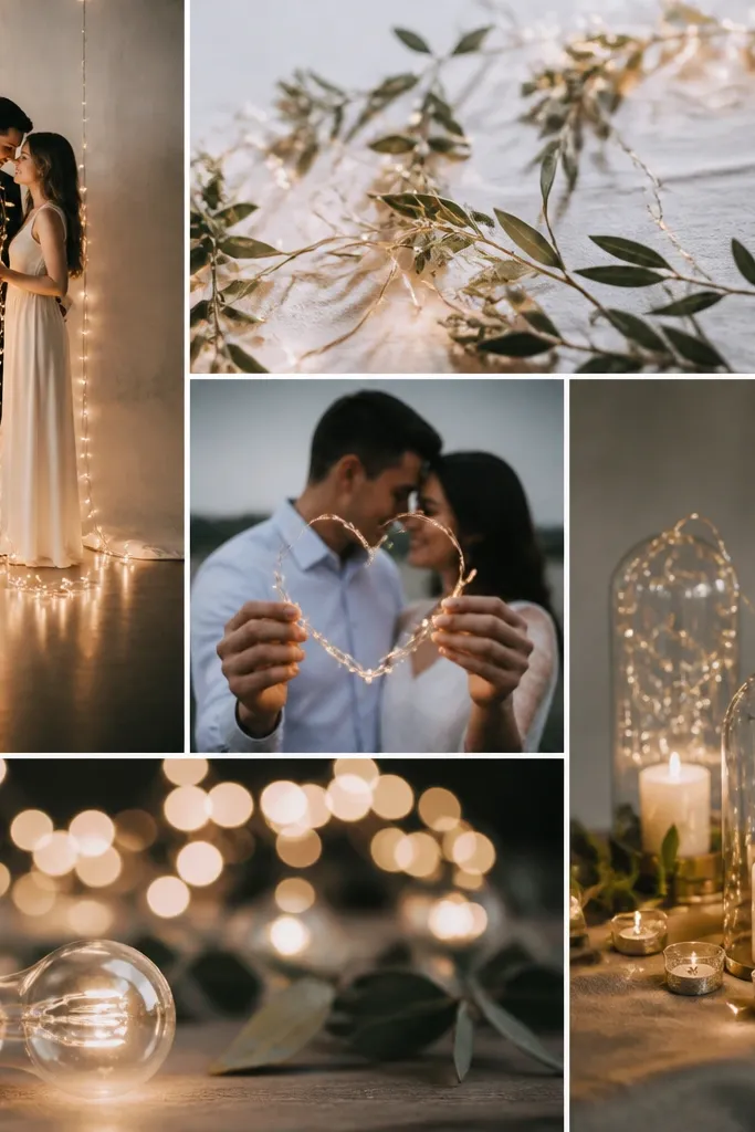With Lights Save the Date Ideas