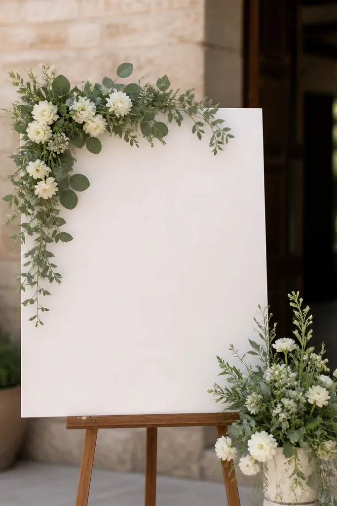 Year Round Wedding Welcome Sign Ideas